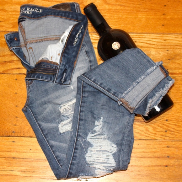 American Eagle Outfitters Denim - AEO Jegging Crop